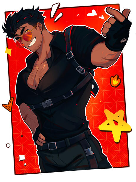 Art by gaelbagel on Bluesky/X