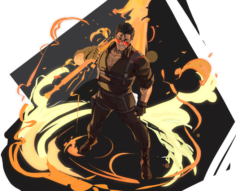 Art by mythiclings on Bluesky